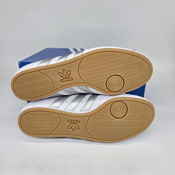 New Adidas Taekwondo Lace 'White Silver Metallic Gum' Women's Shoes Size 8 - Picture 7 of 8